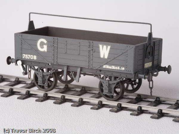 GWR O4 Open A Wagon with Sheet Rail