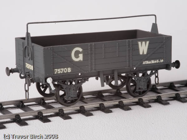 GWR O4 Open A Wagon with Sheet Rail