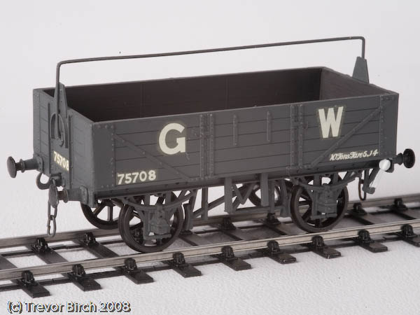 GWR O4 Open A Wagon with Sheet Rail