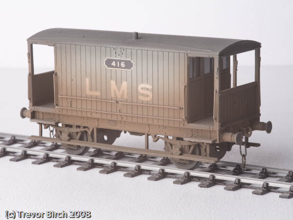 LMS D1659 Goods Brake Van