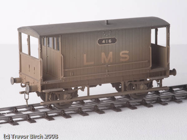 LMS D1659 Goods Brake Van