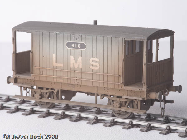 LMS D1659 Goods Brake Van