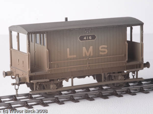 LMS D1659 Goods Brake Van