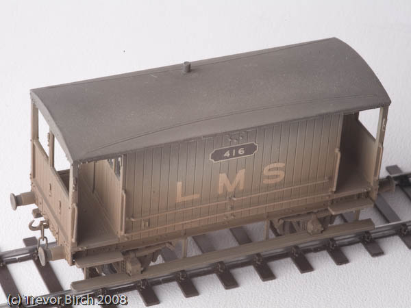 LMS D1659 Goods Brake Van