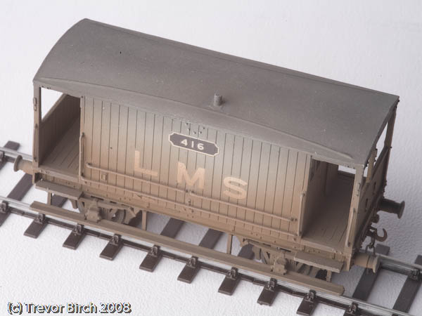 LMS D1659 Goods Brake Van