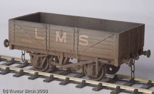 LMS D1666 5-Plank Open Wagon