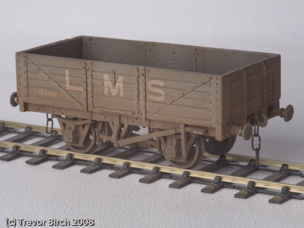 LMS D1666 5-Plank Open Wagon