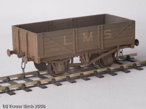 LMS D1666 5-Plank Open Wagon