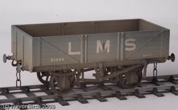 LMS D1667 5-Plank Open Wagon